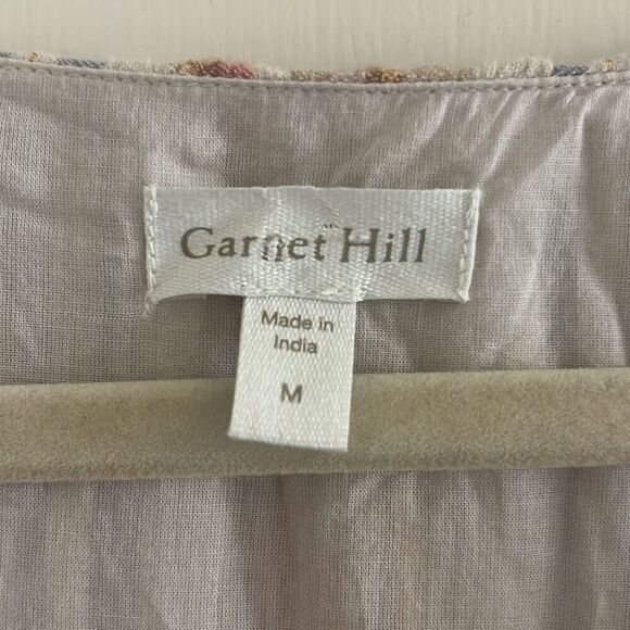 ✨Garnett Hill Lola Shimmering Organic-Cotton Sz Medium Dress✨ - Picture 5 of 6